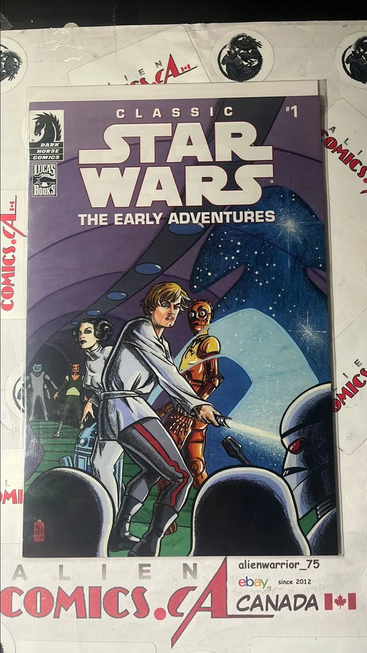 Classic (#1H Hasbro ComicPack Variant The Early Adventures Luke Skywalker NM)