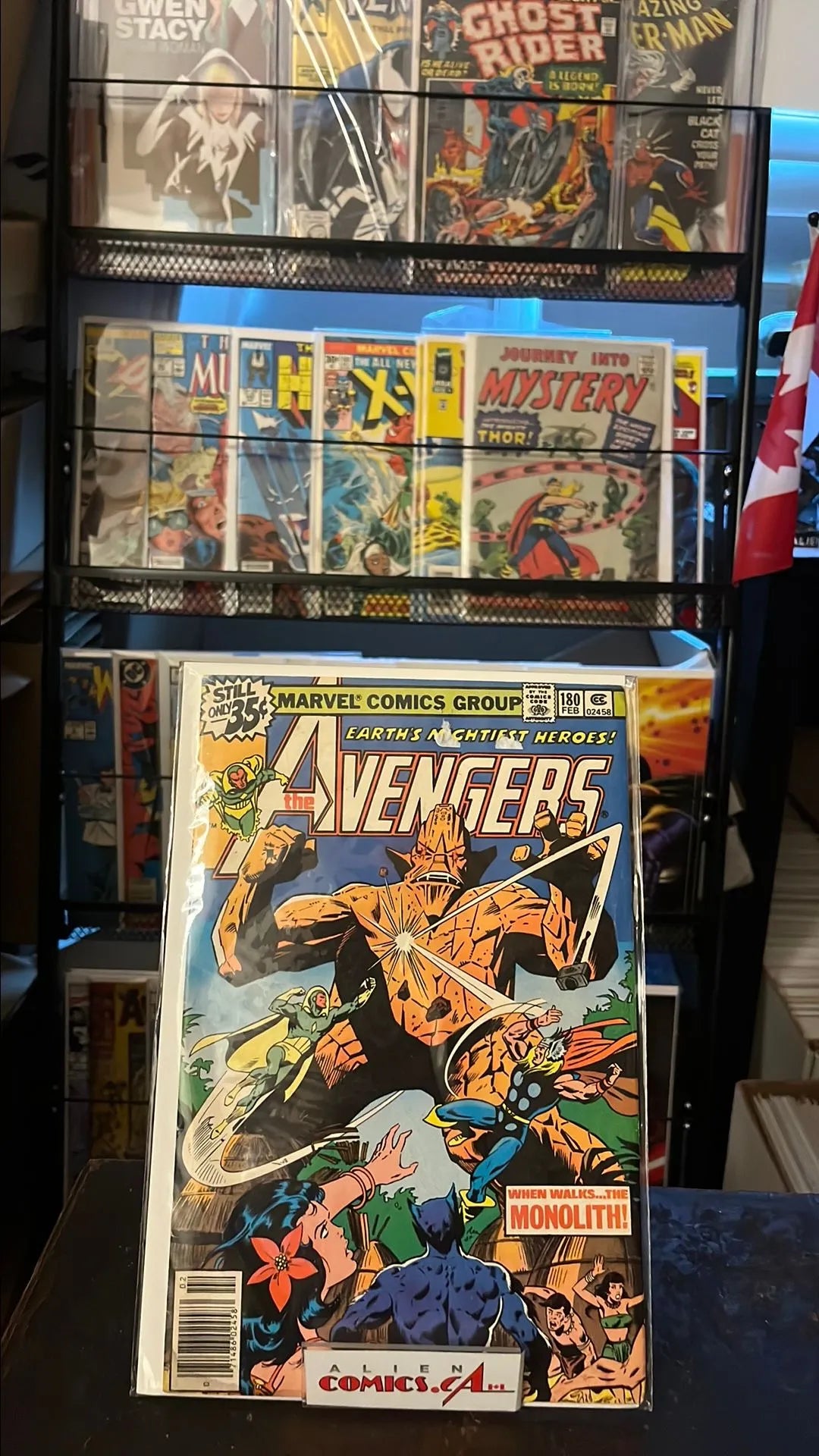 Avengers (#180 Newsstand Edition Mark Jewelers Insert VG+)