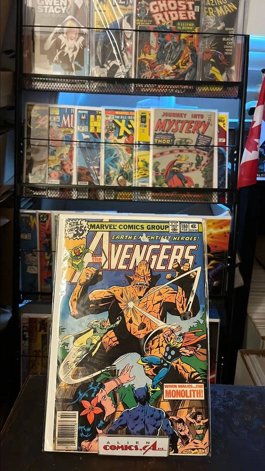Avengers (#180 Newsstand Edition Mark Jewelers Insert VG+)