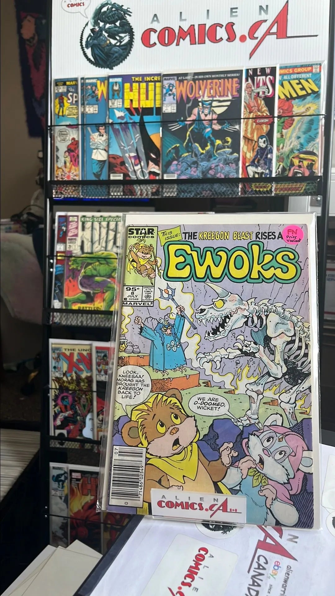 Ewoks (Marvel/Star 95¢ Canadian Price Variant #8 FN)(Ewoks (Marvel/Star 95¢ Canadian Price Variant #8 FN))