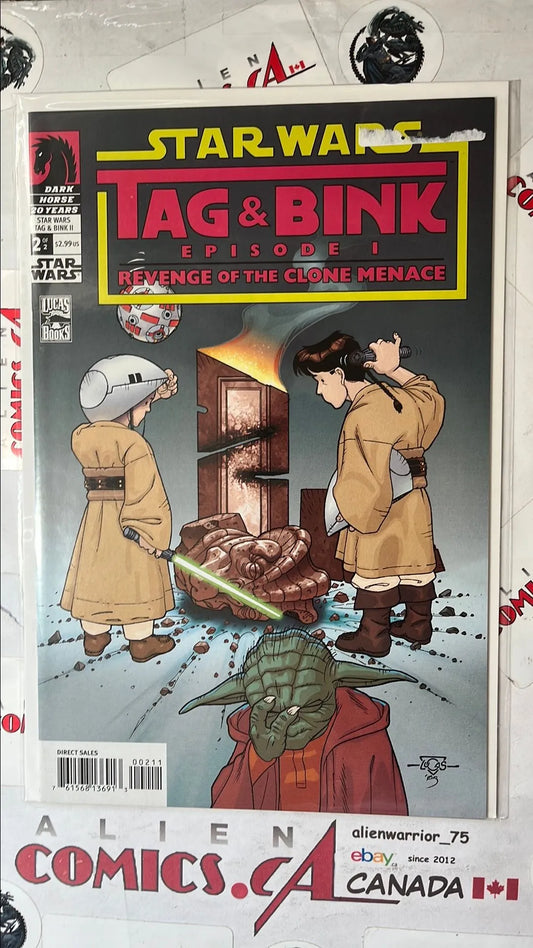 Tag and Bink: The Return of Tag and Bink (#2 Special Edition 1st cameo app. Darth Plagueis NM)