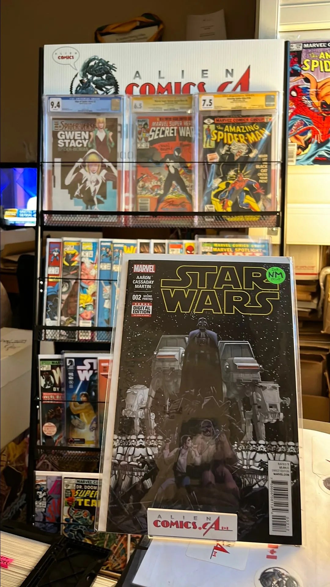 Star Wars (#2 Marvel 2015 2nd Print Black NM)