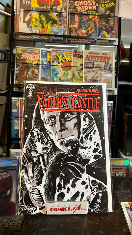 Return to Vader's Castle (#2R The Curse of Tarkin Retail Incentive Sketch 1:10 Variant NM)