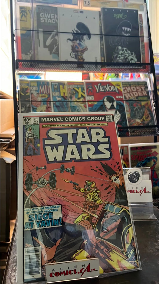 Star Wars (Marvel 1977 #25 Newsstand Edition VF)