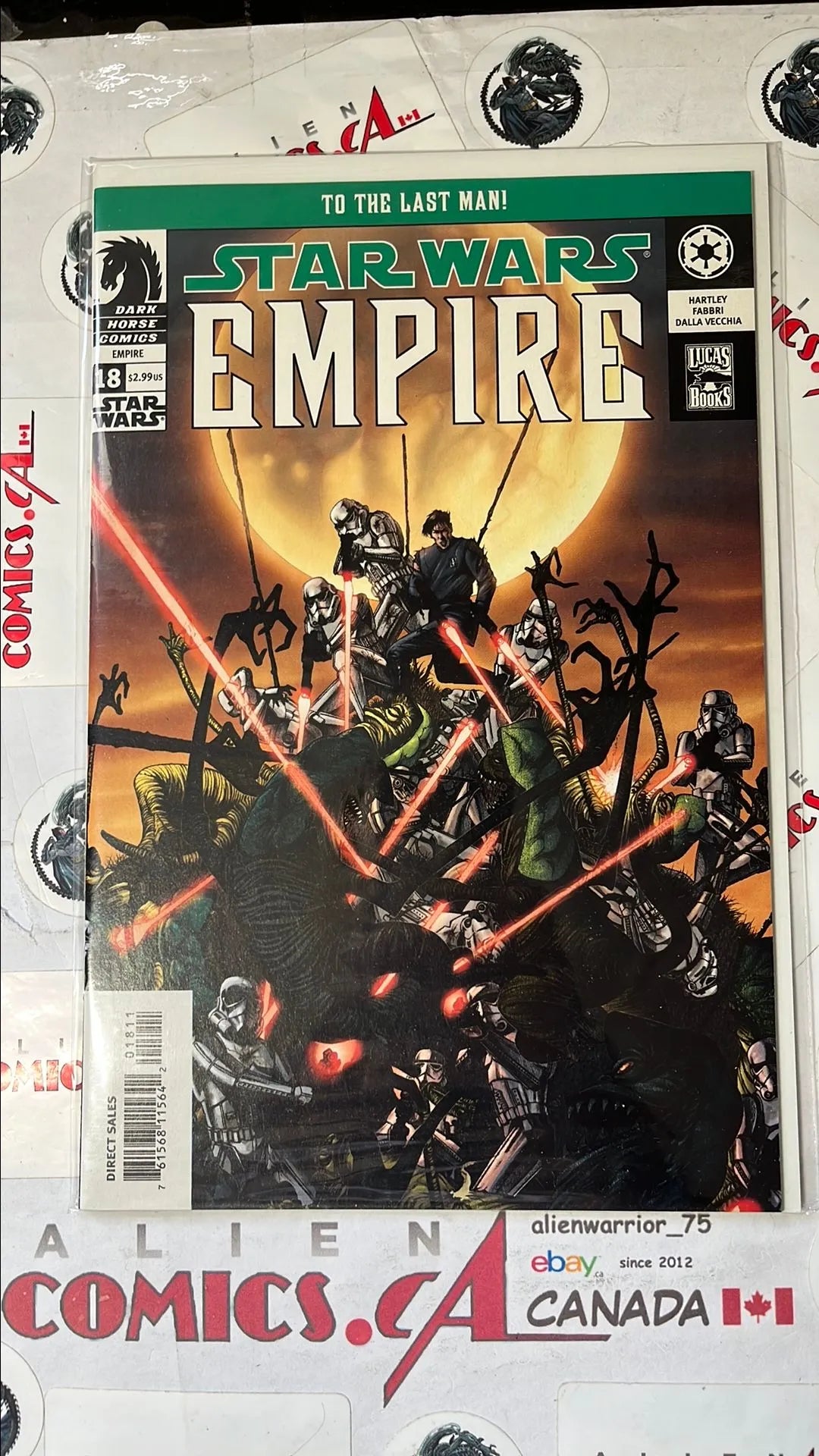Empire (#18 To The Last Man Part 3 NM)