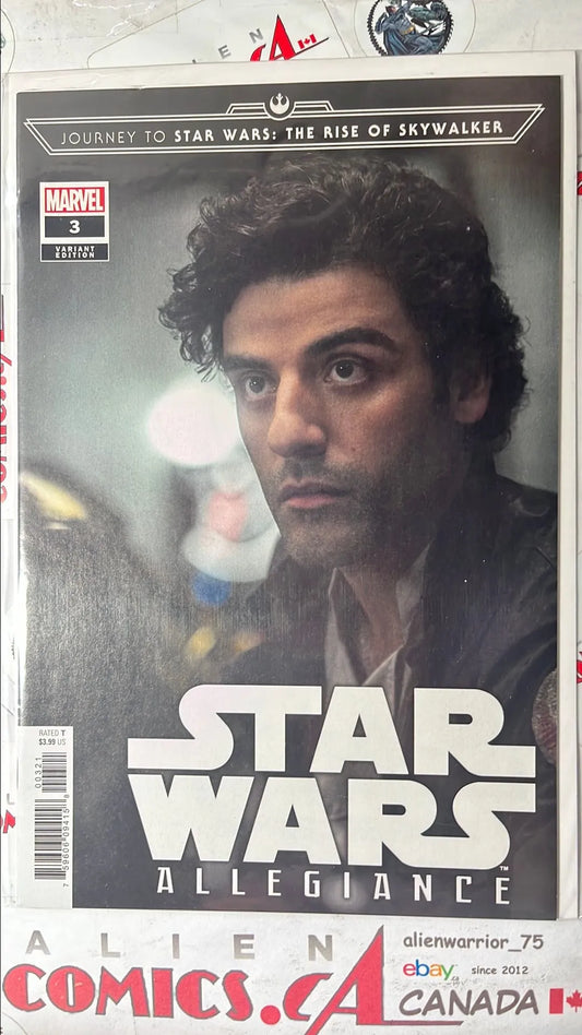 Journey to Episode IX: The Rise of Skywalker: Allegiance (#3M Poe Dameron Movie 1:10 Variant NM)