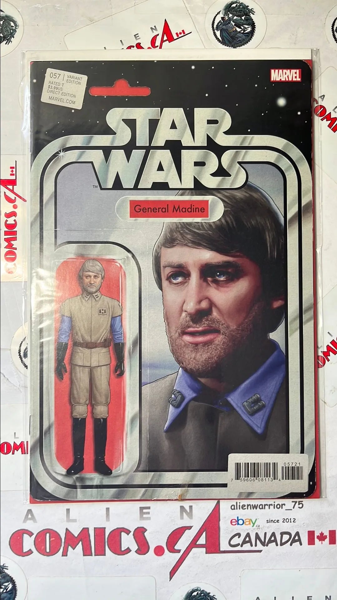 Star Wars (Action Figure Variant #57 General Madine NM+)