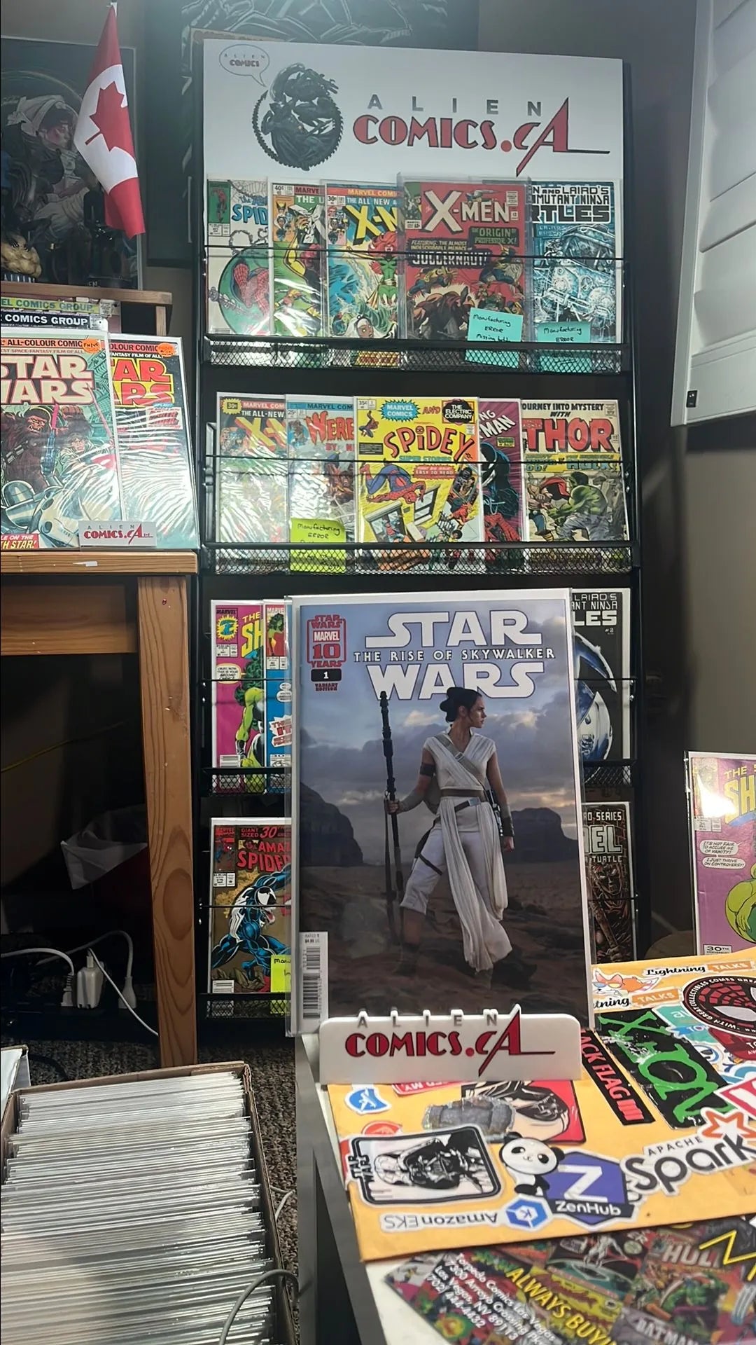 Episode IX: The Rise of Skywalker: Adaptation (#1M Rey Movie Variant NM)