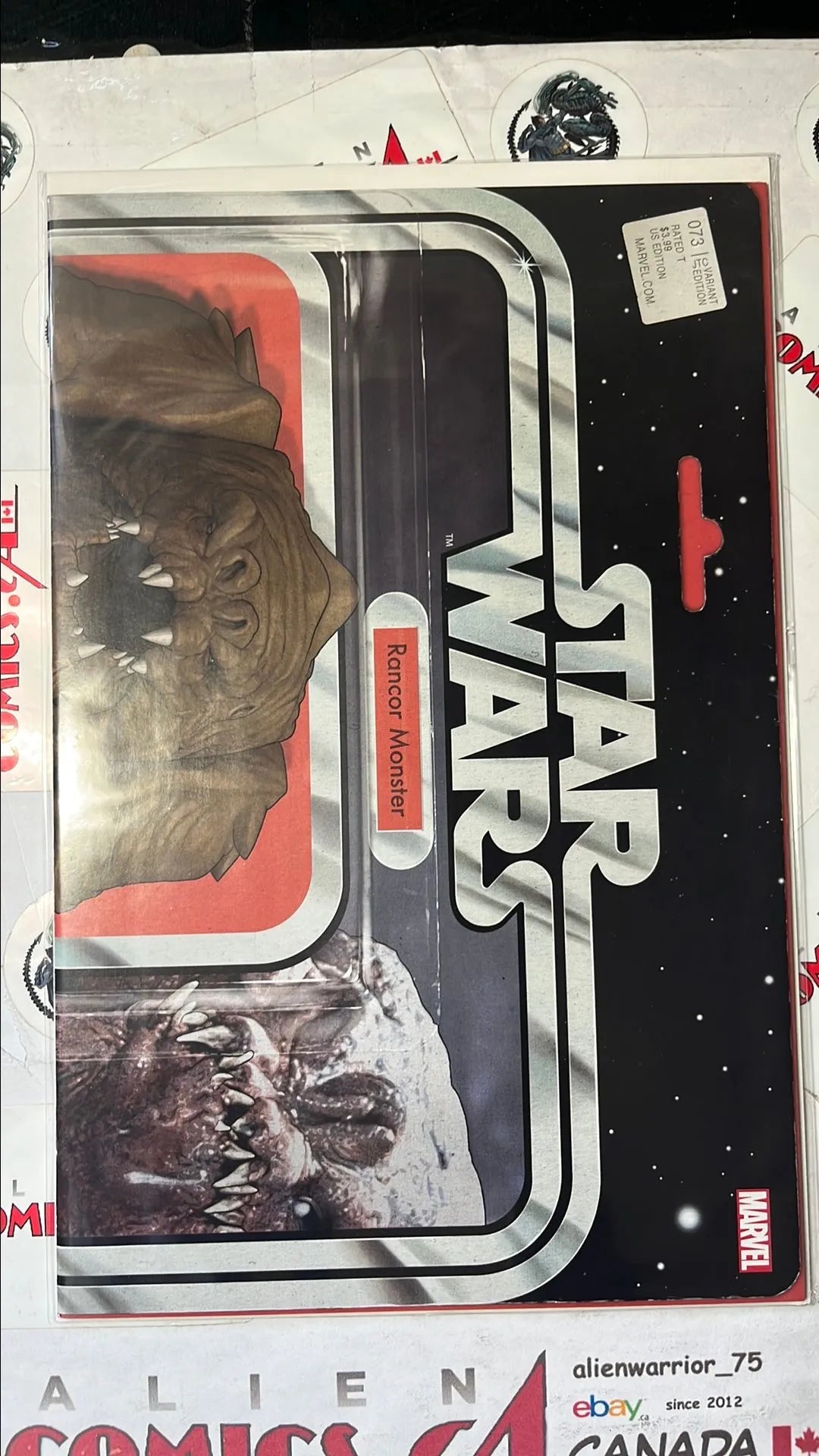 Star Wars (Action Figure Variant #73B Rancor Monster HTF NM)