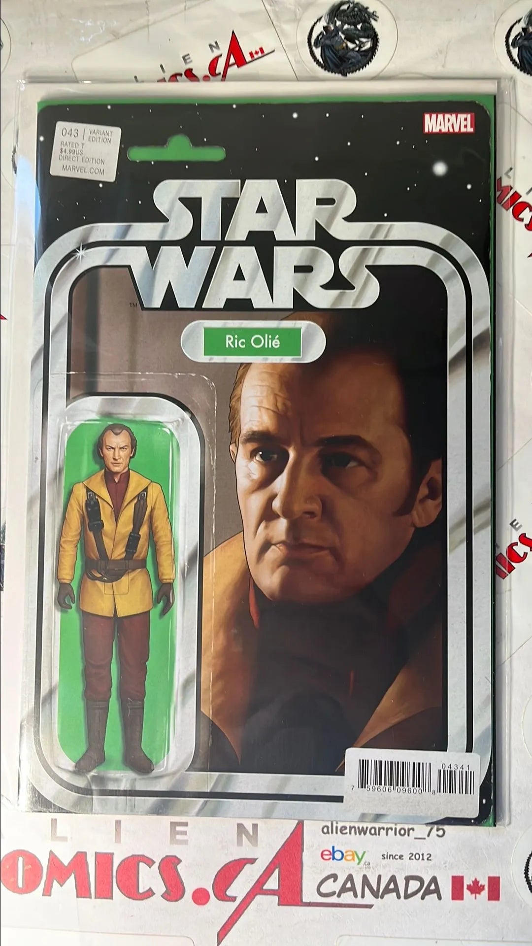 Star Wars (Action Figure Variant #43 Ric Olié NM)