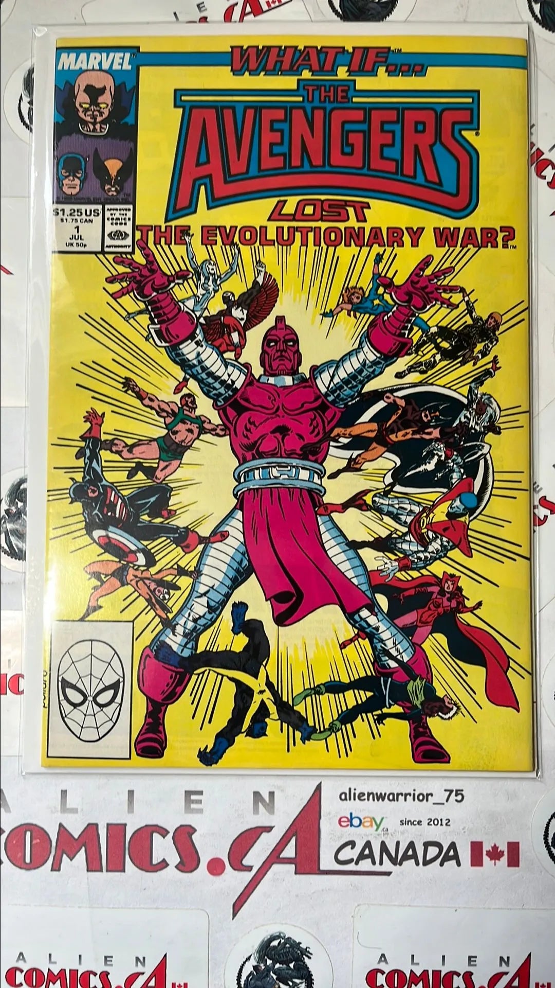 What ...If? (#1 The Avengers Lost the Evolutionary War? Direct Edition VF+)