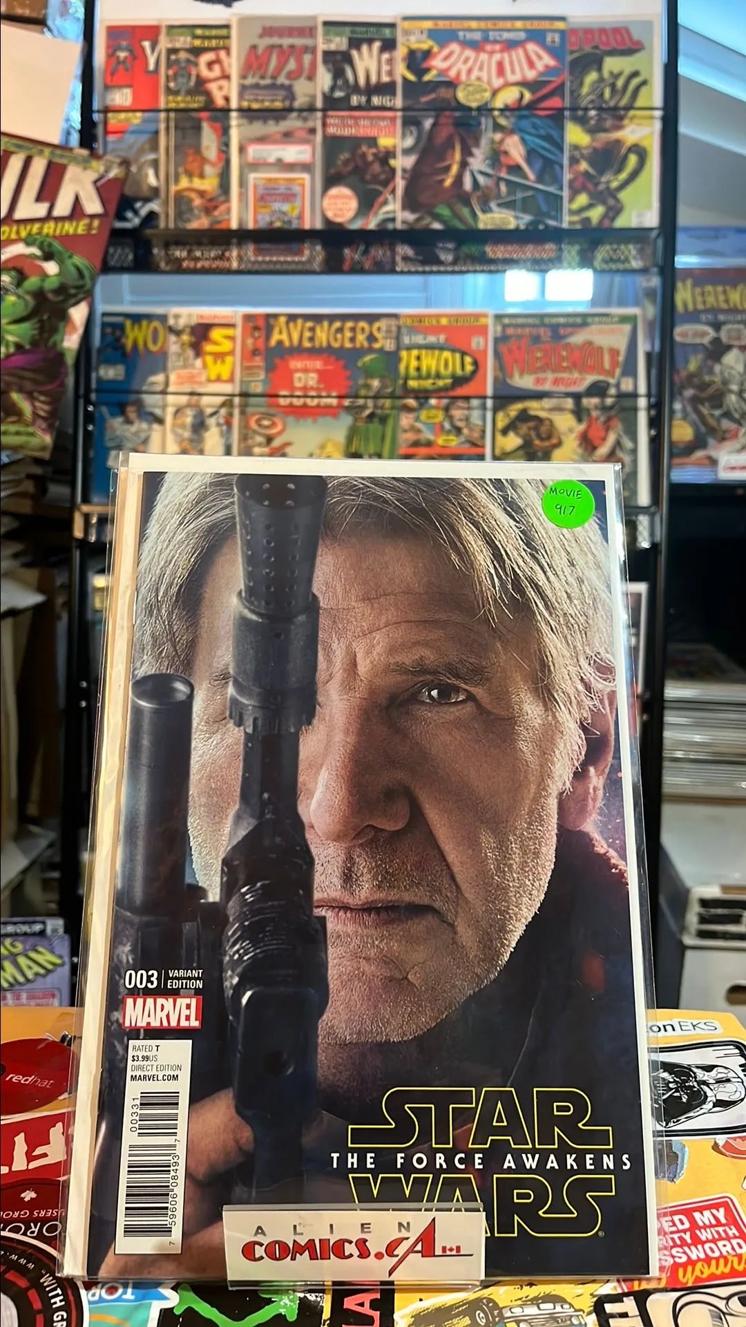 Episode VII: The Force Awakens (#3P Han Solo Photo 1:10 Variant NM)