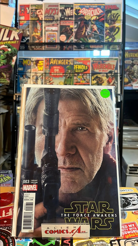 Episode VII: The Force Awakens (#3P Han Solo Photo 1:10 Variant NM)