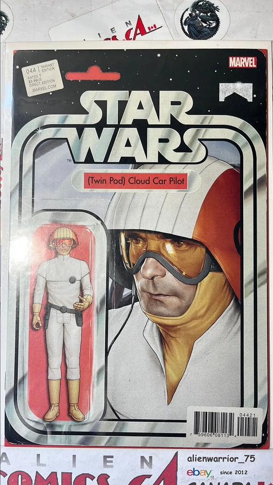 Star Wars (Action Figure Variant #44 Twin Pod Cloud Car Pilot NM)