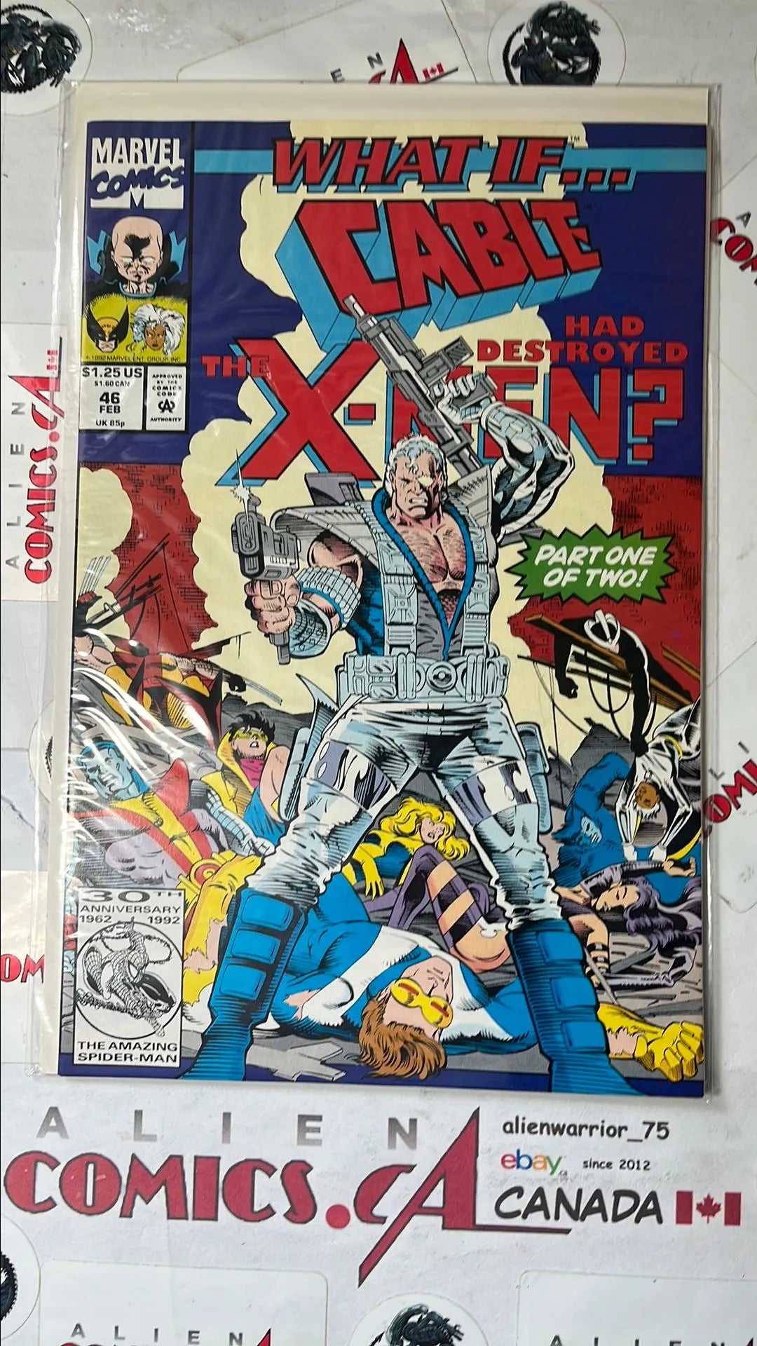 What ...If? (#46 Cable Had Destroyed The X-men? Direct Edition VF+)