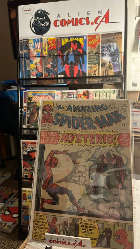 Amazing Spider-man (#13 1st app. Mysterio 9d UK Price Variant VG)