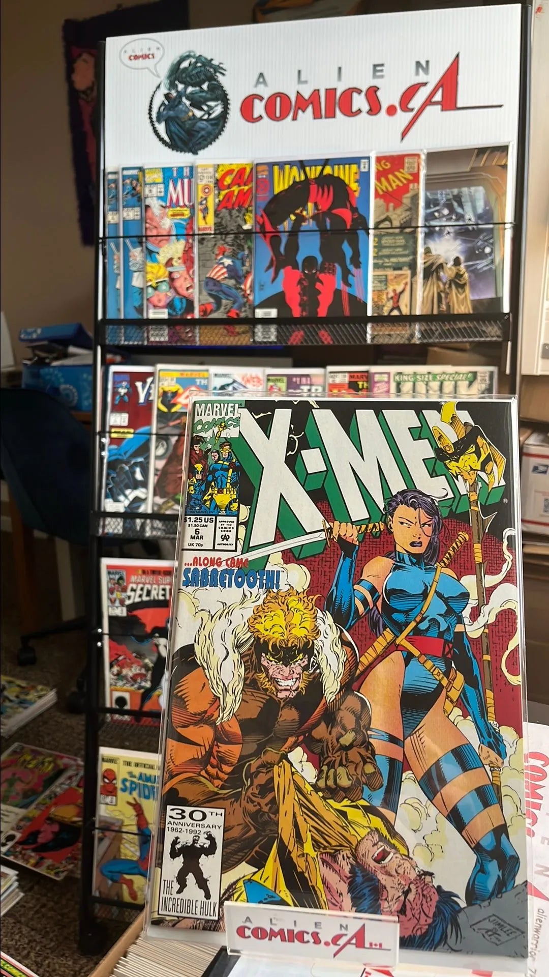 Uncanny X-men (#6 Direct Edition Sabretooth app. VF)