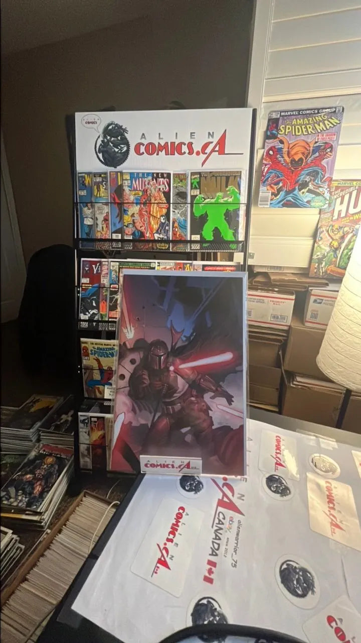 The Mandalorian (#1W Leinil Wu FanExpo 2022 1 of 500 copies Exclusive Virgin Variant NM)