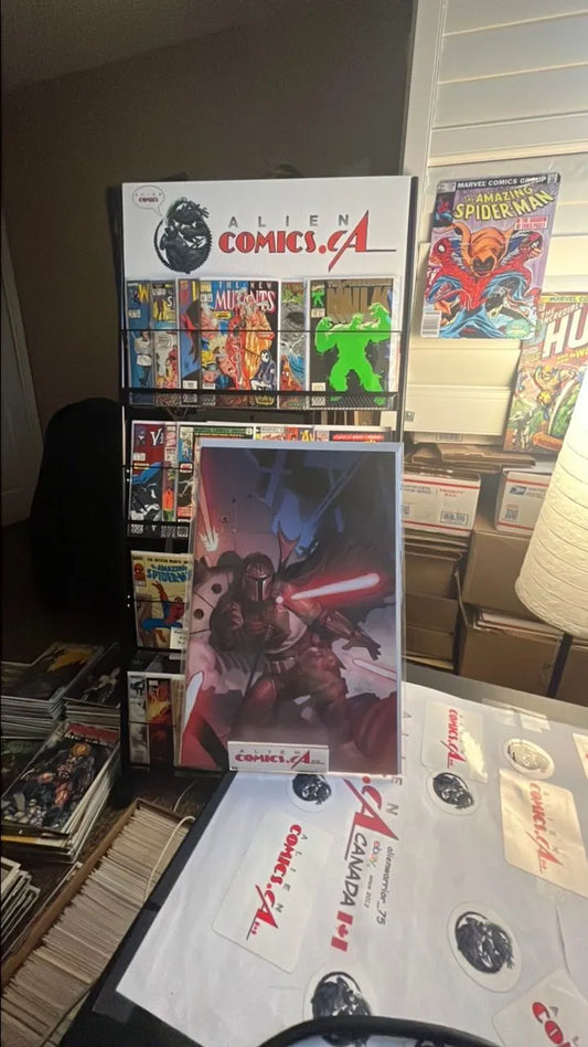 The Mandalorian (#1W Leinil Wu FanExpo 2022 1 of 500 copies Exclusive Virgin Variant NM)
