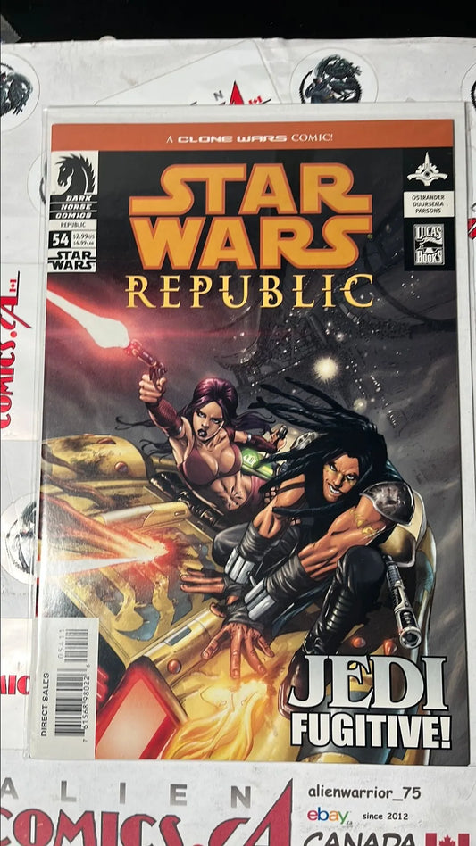 Republic (#54 Double Blind One-Shot Jedi Fugitive! NM)