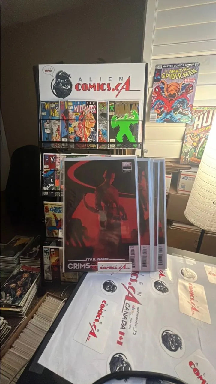 Crimson Reign (Rahzzah Knights of Ren Red Dawn Connecting Variants 5-Book Lot Complete Series NM)