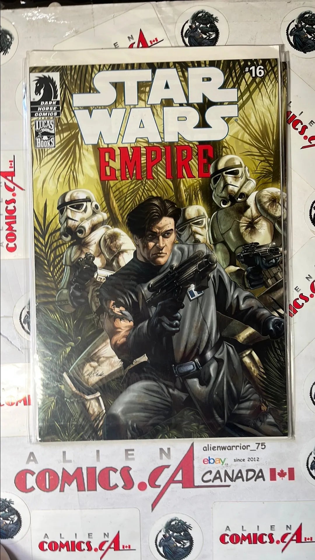 Empire (#16H Hasbro ComicPack Variant To The Last Man Part 1 Wal-Mart Exclusive NM)