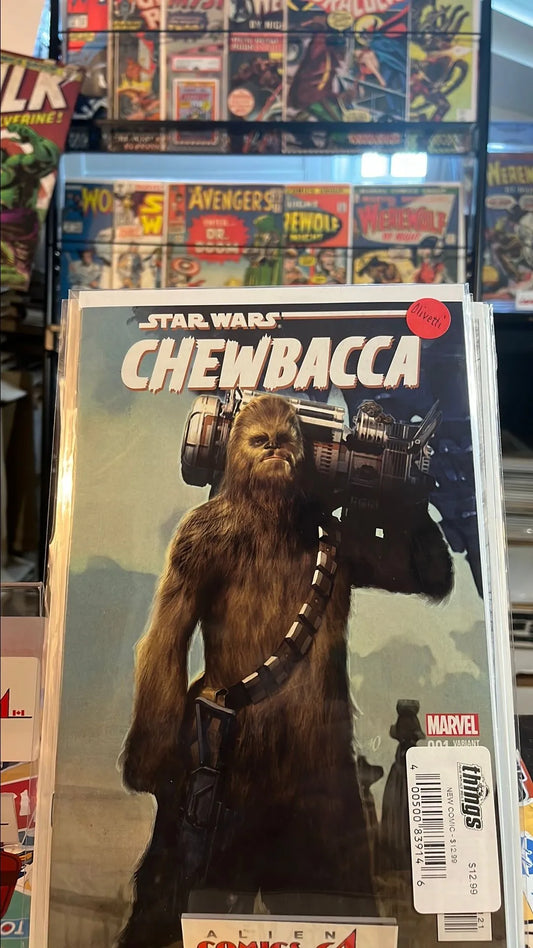 Chewbacca (Marvel 2016 #1V Olivetti NM)