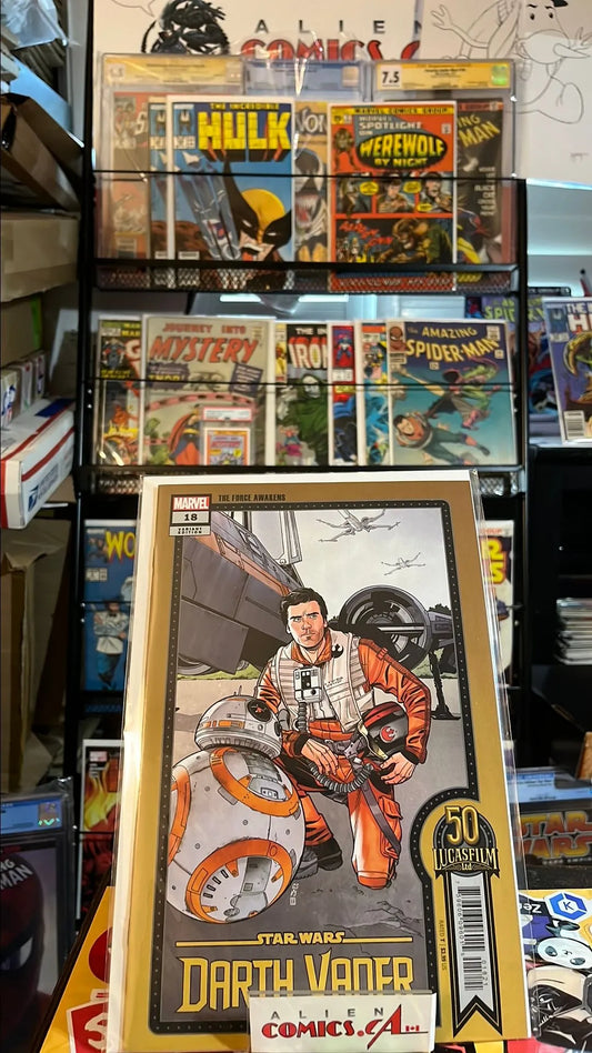 The Force Awakens (Darth Vader #18 50th Lucasfilm Anniversary Variant NM)