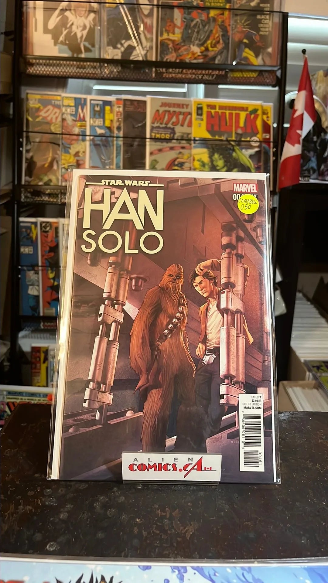 Han Solo (#4C Jamal Campbell 1:25 Variant NM)