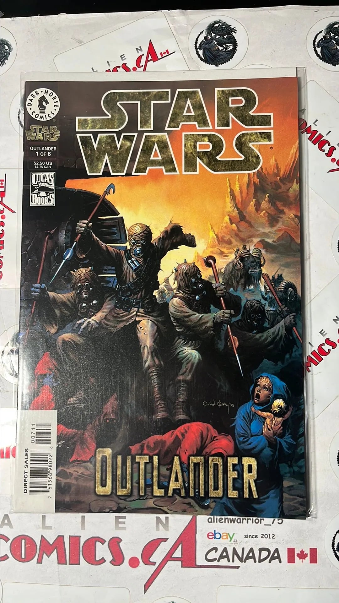 Republic (#7 Outlander 1st app. Aurra Sing NM)