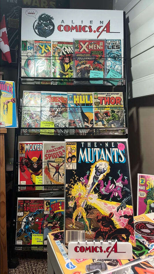 New Mutants (#59 Newsstand Edition Mark Jewelers Insert VF)