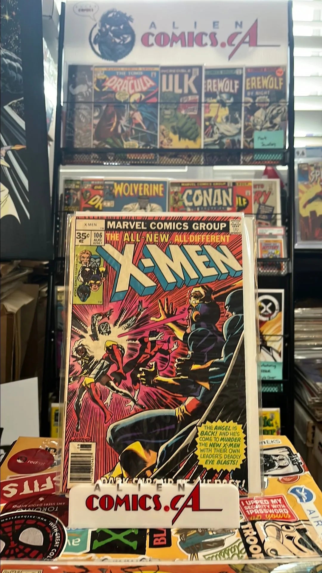 Uncanny X-men (#106 35¢ price variant 1st app. Entity Dark Side Professor-X HTF FN/VF)