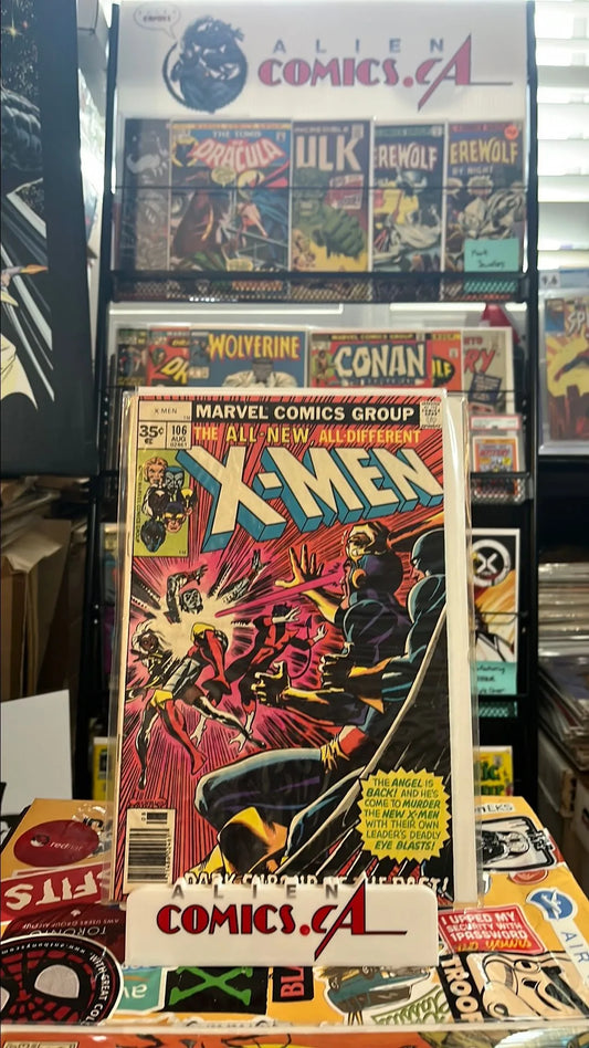 Uncanny X-men (#106 35¢ price variant 1st app. Entity Dark Side Professor-X HTF FN/VF)