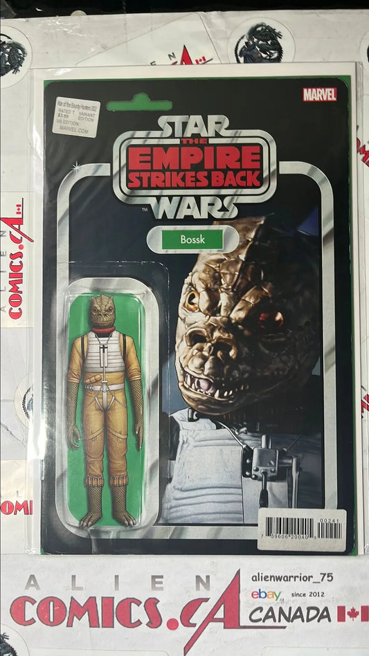 War of the Bounty Hunters (ESB Action Figure Variant #2 Bossk NM)