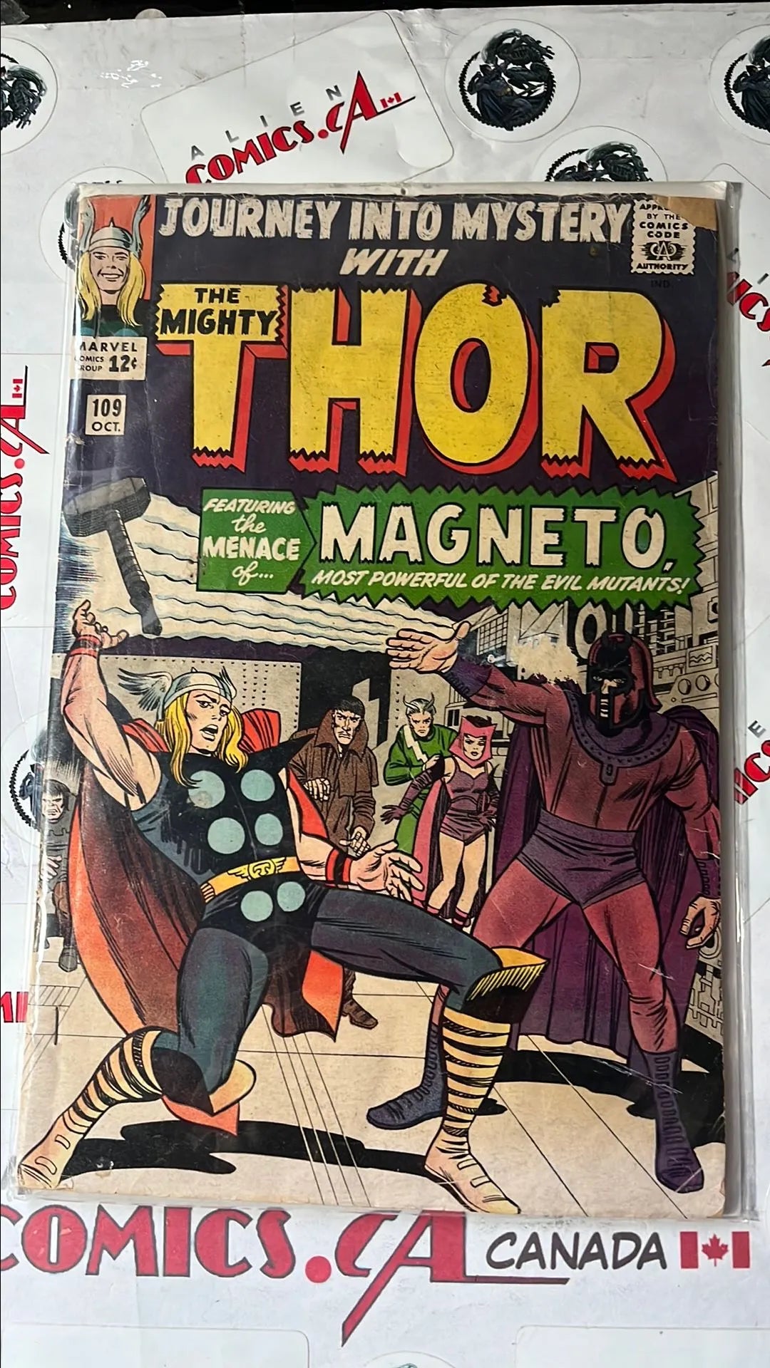 Journey into Mystery (#109 With The Mighty Thor 1st Magneto app. Outside of X-men GD-)