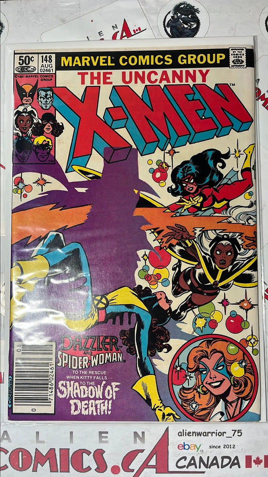 Uncanny X-men (#148 Newsstand Edition 1st app. Caliban Angel Quits the X-men VF)