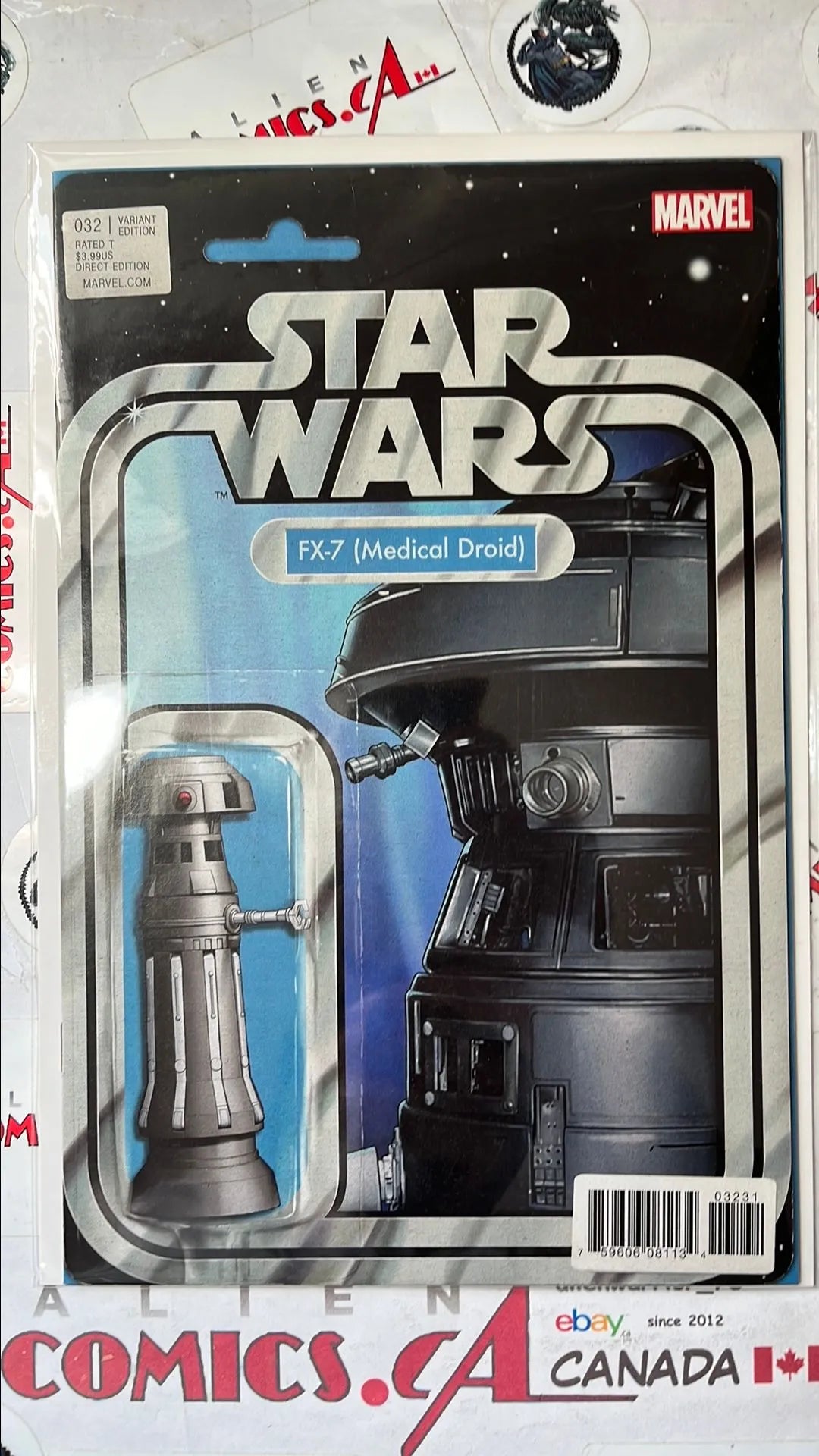 Star Wars (Action Figure Variant #32 FX-7 Medical Droid NM)