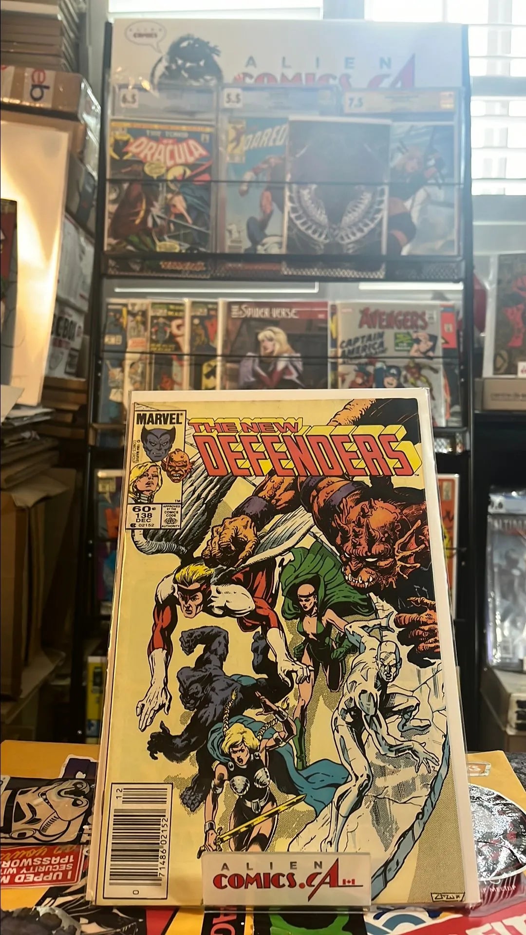 Defenders (#138 1st app. Dragon of the Moon Newsstand Edition VF)