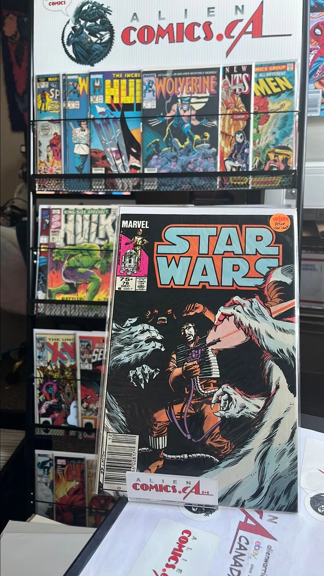 Star Wars (Marvel 1977 75¢ Canadian Price Variant #78 VF/NM)
