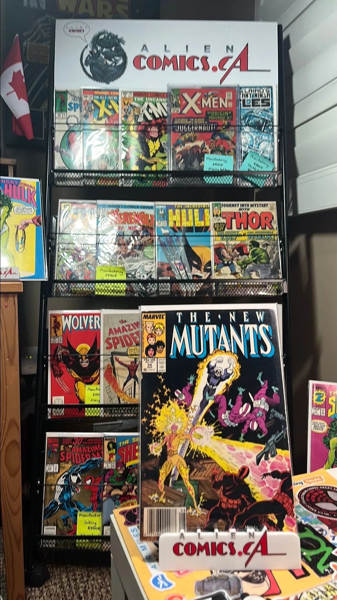 New Mutants (#59 Newsstand Edition Mark Jewelers Insert FN-)