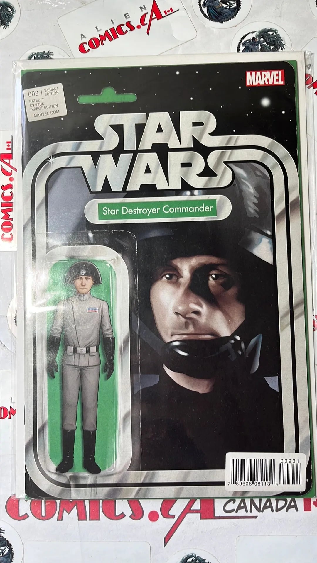 Star Wars (Action Figure Variant #9 Star Destroyer Commander NM)