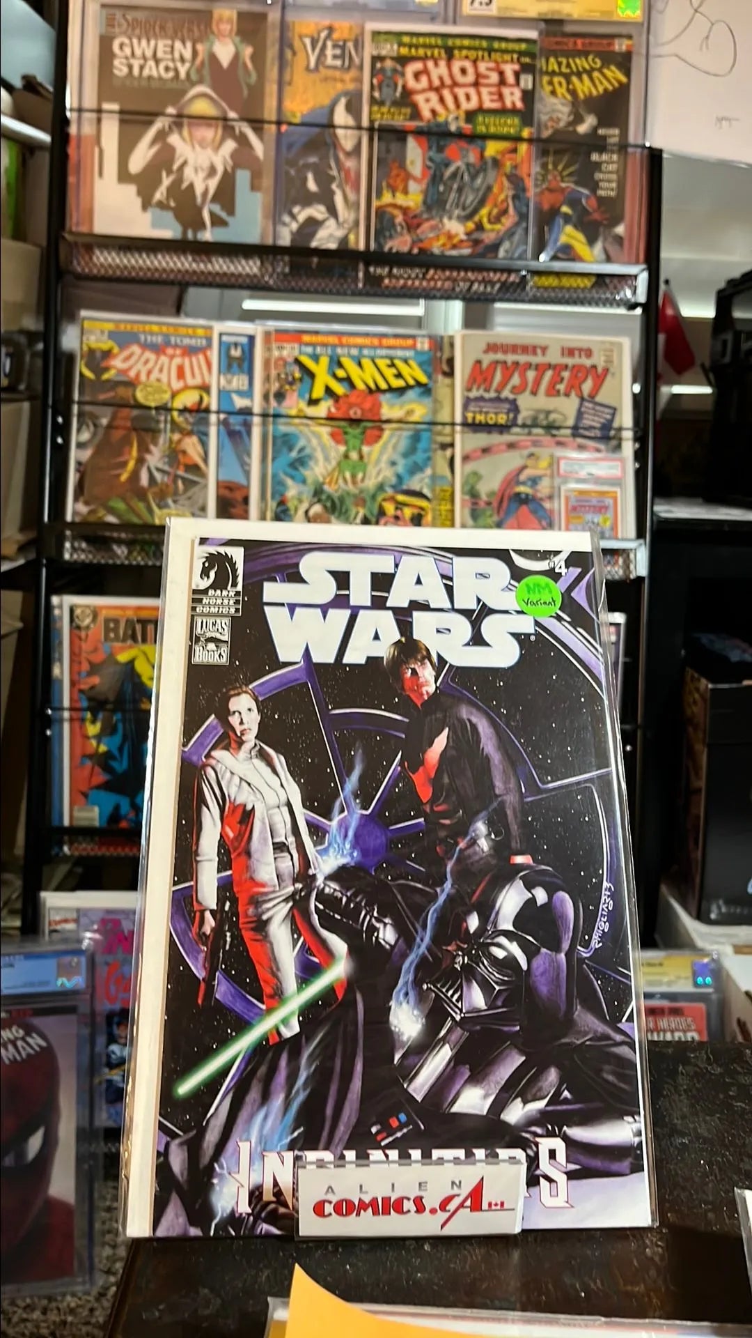 Infinities (#4H Hasbro ComicPack Variant Return of the Jedi NM)