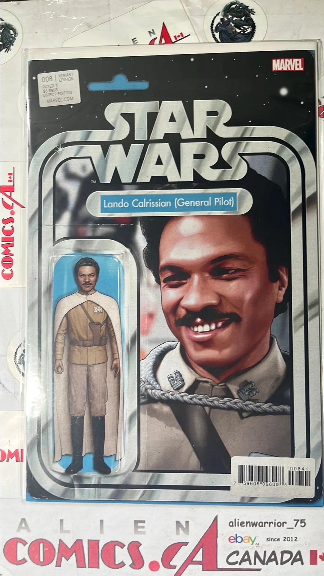 Star Wars (Action Figure Variant #8 Lando Calrissian: General Pilot NM)