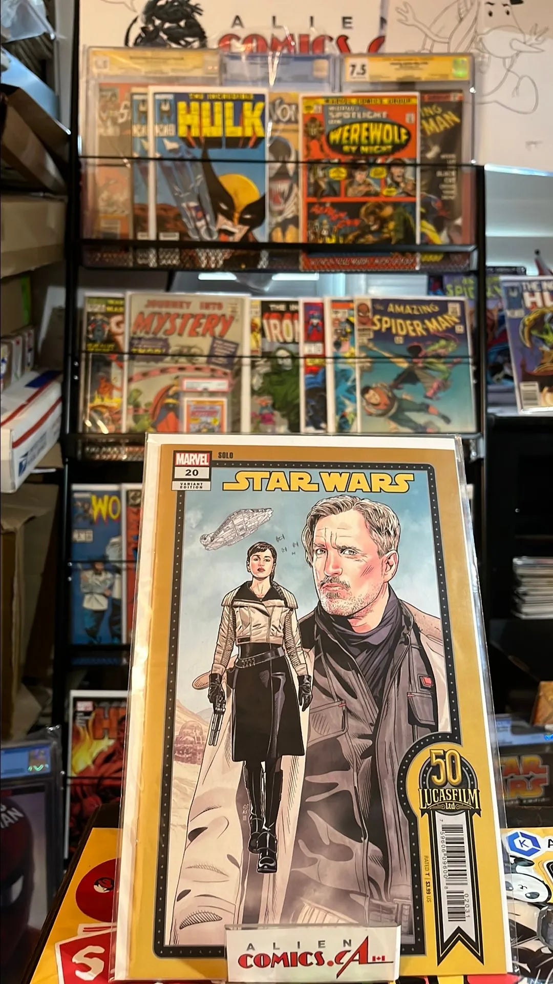 Solo (Star Wars #20 50th Lucasfilm Anniversary Variant NM)