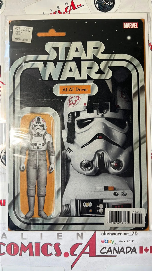 Star Wars (Action Figure Variant #38 AT-AT Driver NM)