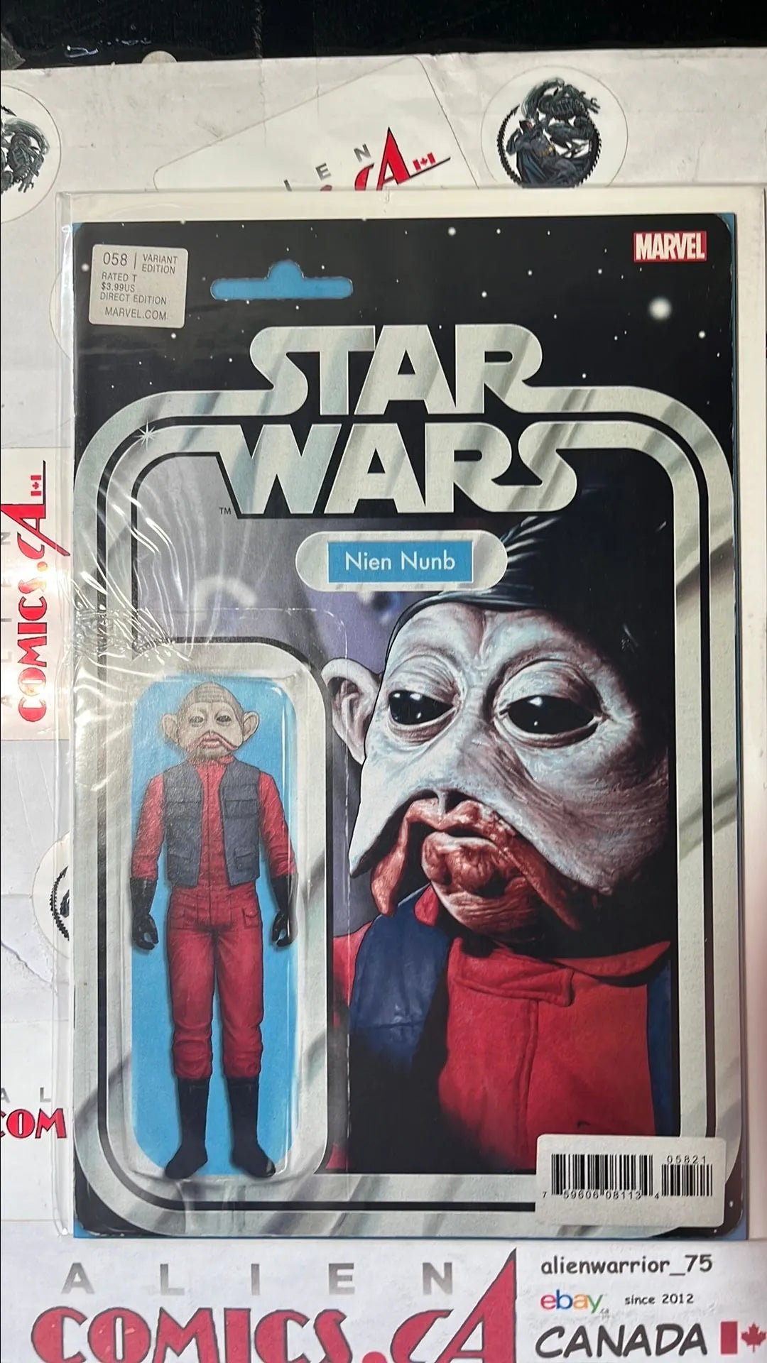 Star Wars (Action Figure Variant #58 Nien Numb VF/NM)