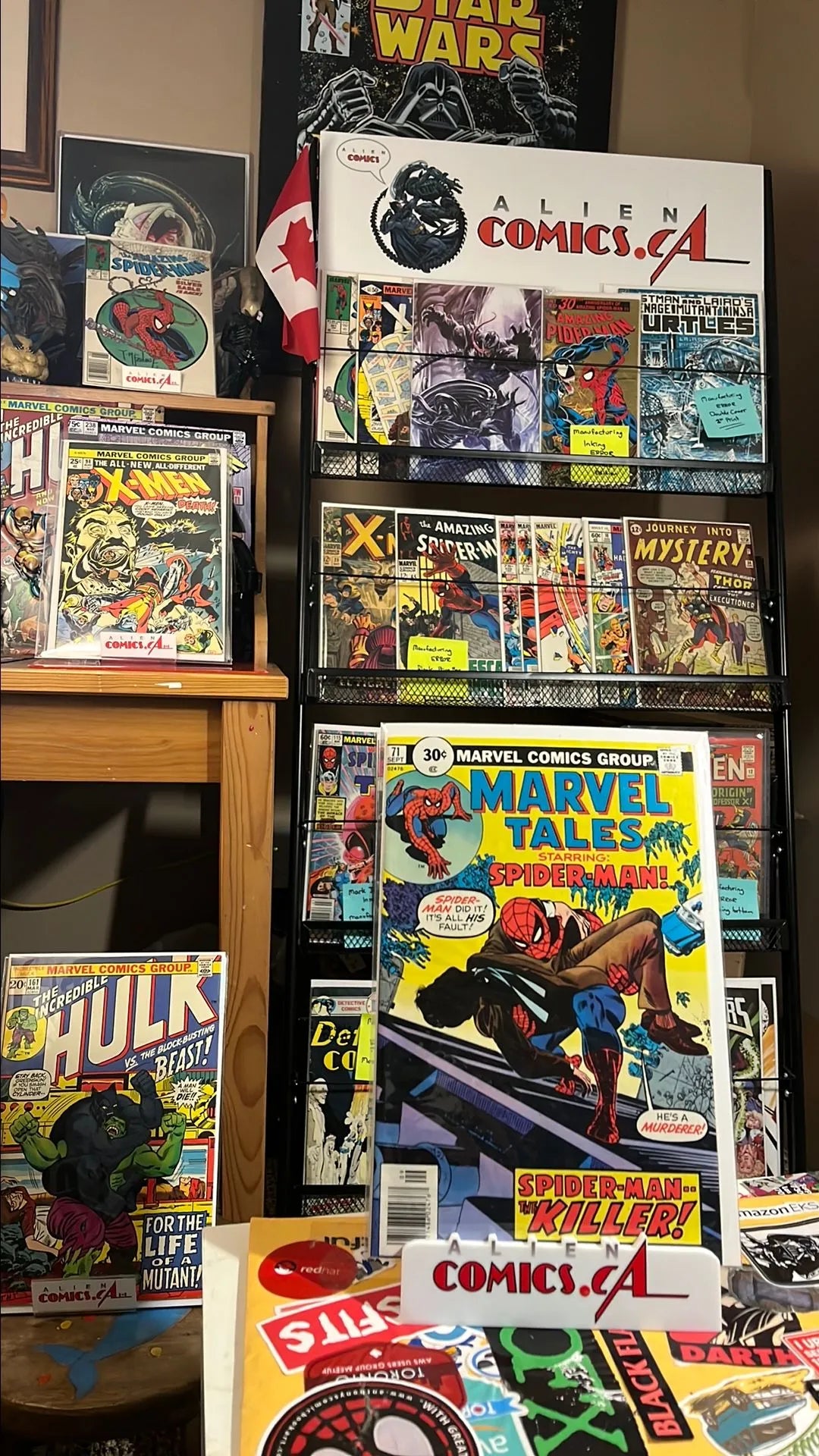 Marvel Tales (#71 30¢ Cover Price Reprints Amazing Spider-man #90 VF)