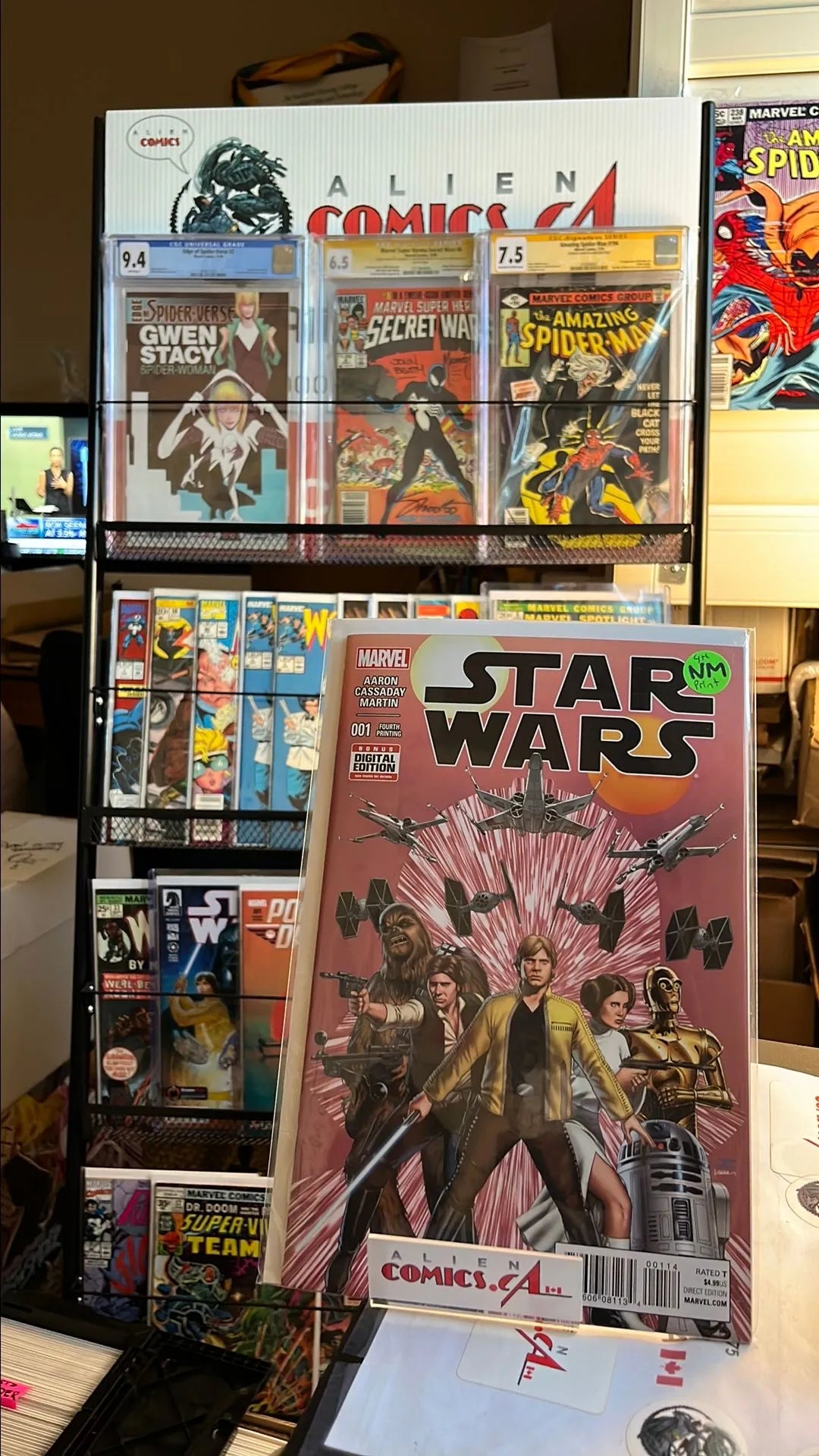Star Wars (#1 Marvel 2015 4th Print Pink NM)