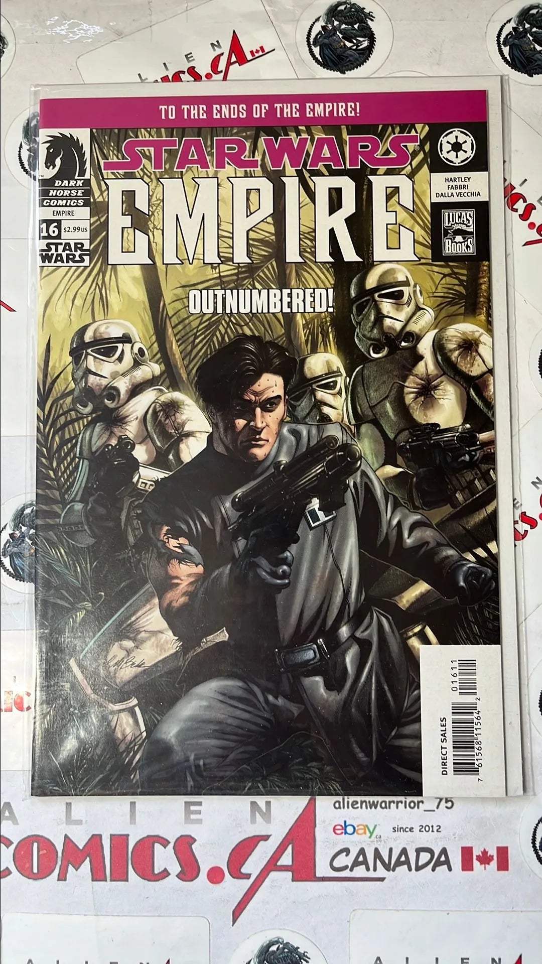 Empire (#16 To The Last Man Part 1 1st app. Janek Sunber Imperial Agent NM)