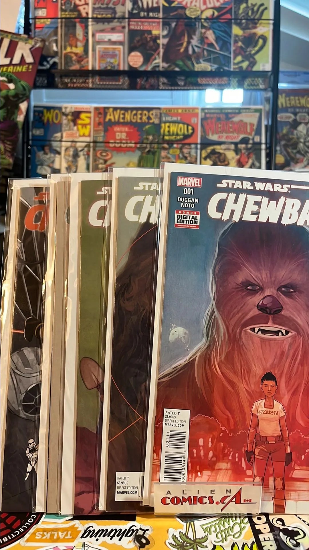 Chewbacca (Marvel 2016 Complete Series 1-5 Lot NM)